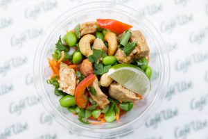 Café Ubé Chicken Noodle Salad