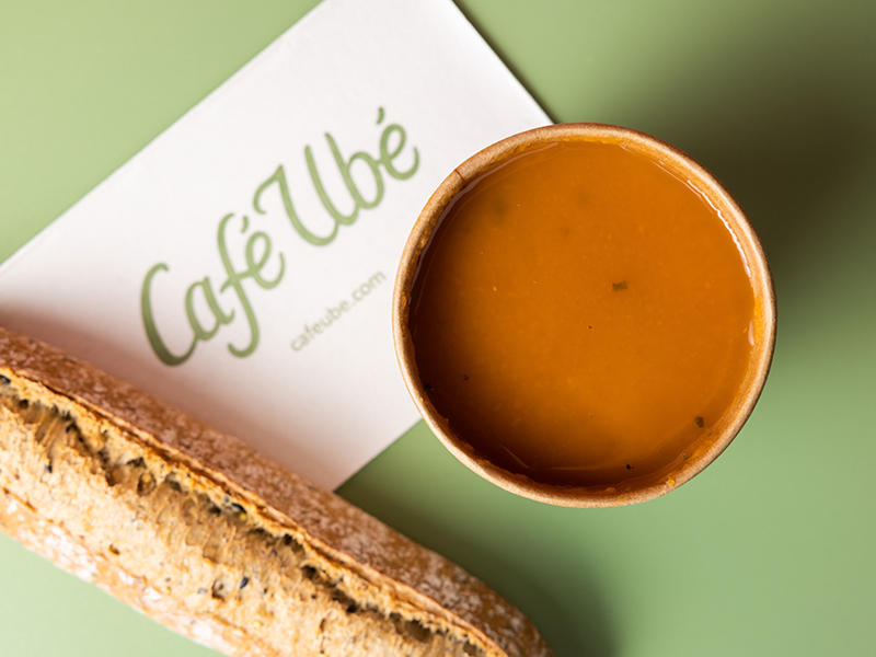 Café Ubé Tomato Soup